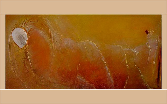 Mariana Attwell - Accouchement. 100 x 50 cm.