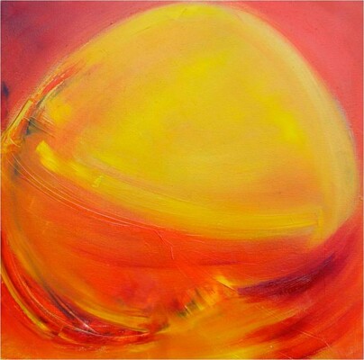 Mariana Attwell - Eclats du Soleil. 50 x 50 cm.