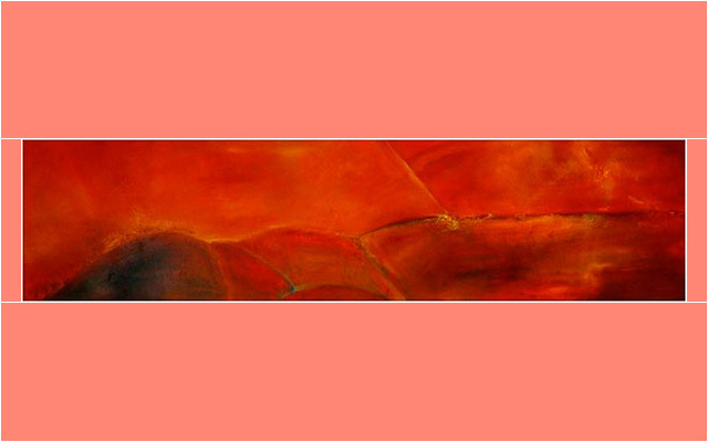 Mariana Attwell - Rouge Terre. 160 x 40 cm.